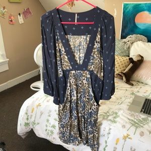 Free People blue dress